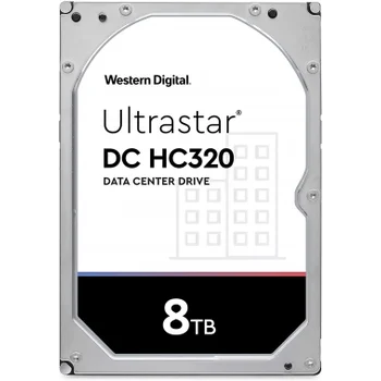 Жесткий диск WD SATA-III 8TB 0B36452 HUS728T8TALE6L4 Desktop Ultrastar DC HC320 (7200rpm) 256Mb 3.5"