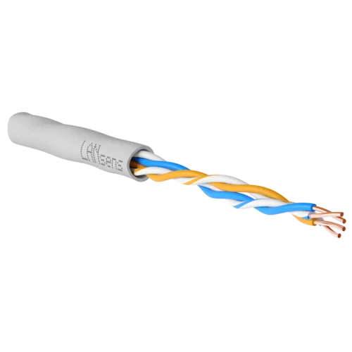 Кабель витая пара LANsens UTP, 2 пары Cat.5e, PVC, indoor, 305м