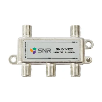 Ответвитель абонентский SNR-T-322 на 3 отвода, вносимое затухание IN-TAP 22dB.