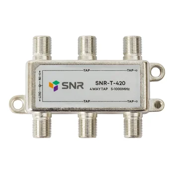 Ответвитель абонентский SNR-T-420, на 4 отвода, вносимое затухание IN-TAP 20dB.