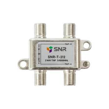 Ответвитель абонентский SNR-T-212 на 2 отвода, вносимое затухание IN-TAP 12dB.