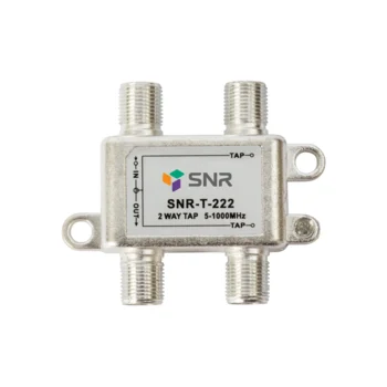 Ответвитель абонентский SNR-T-222 на 2 отвода, вносимое затухание IN-TAP 22dB.