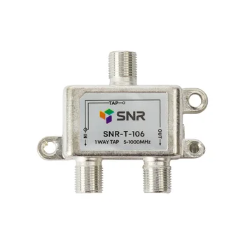 Ответвитель абонентский SNR-T-106 на 1 отвод вносимое затухание IN-TAP 6dB.
