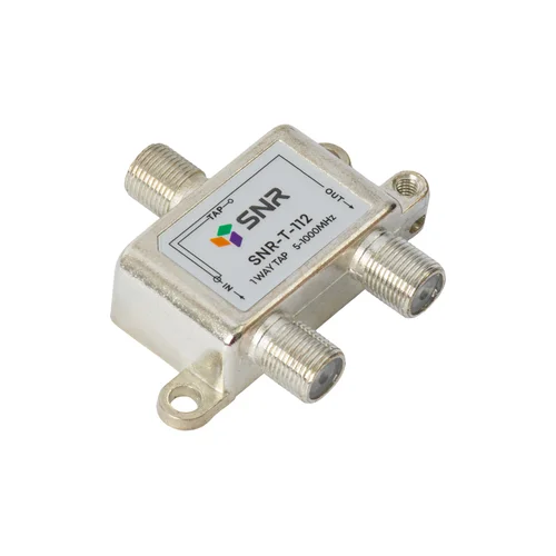 Ответвитель абонентский SNR-T-112 на 1 отвод вносимое затухание IN-TAP 12dB.