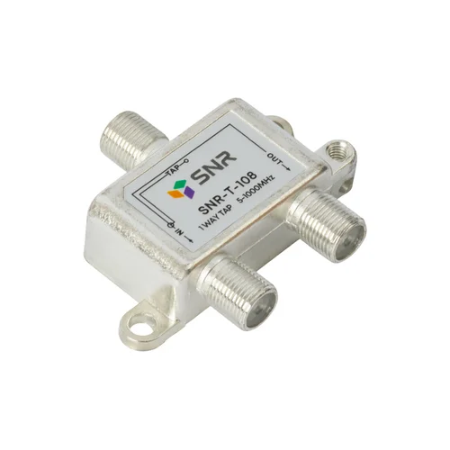 Ответвитель абонентский SNR-T-108 на 1 отвод вносимое затухание IN-TAP 8dB.