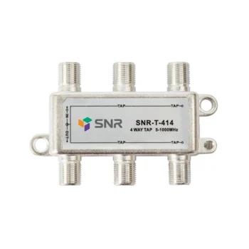 Ответвитель абонентский SNR-T-414 на 4 отвода, вносимое затухание IN-TAP 14dB.