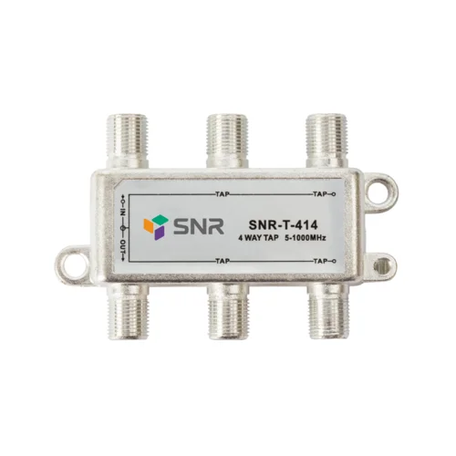 Ответвитель абонентский SNR-T-414 на 4 отвода, вносимое затухание IN-TAP 14dB.