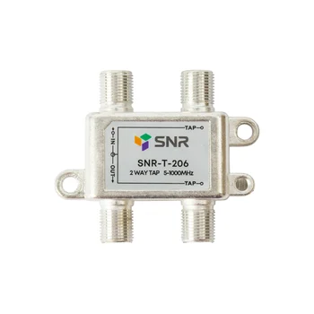 Ответвитель абонентский SNR-T-206 на 2 отвода, вносимое затухание IN-TAP 6dB.
