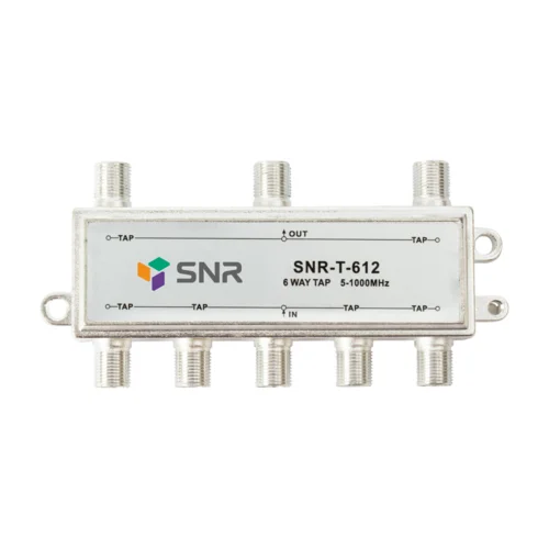 Ответвитель абонентский SNR-T-612, на 6 отводов, вносимое затухание IN-TAP 12dB.