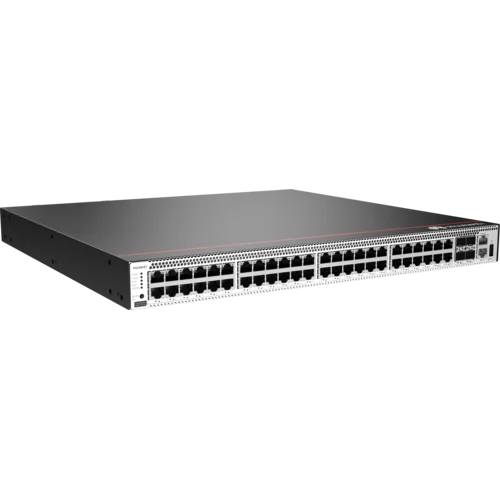 Коммутатор Huawei CE5882-48T4S-B (48*GE RJ45, 4*10GE SFP+, 2*AC power modules, FAN modules, port-side air intake)