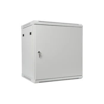 Шкаф телекоммуникационный настенный 12U, 600х450х635 (ШхГхВ) (металлическая дверь)