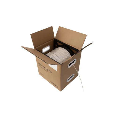 Кабель оптический SNR PRO FTTH, 1 волокно, белый