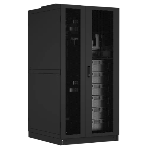 Шасси модульного источника бесперебойного питания он-лайн SNR серии SM 600кВА (6 слотов для силовых модулей 100кВА), 3ф:3ф, 10.4"LCD, IP20