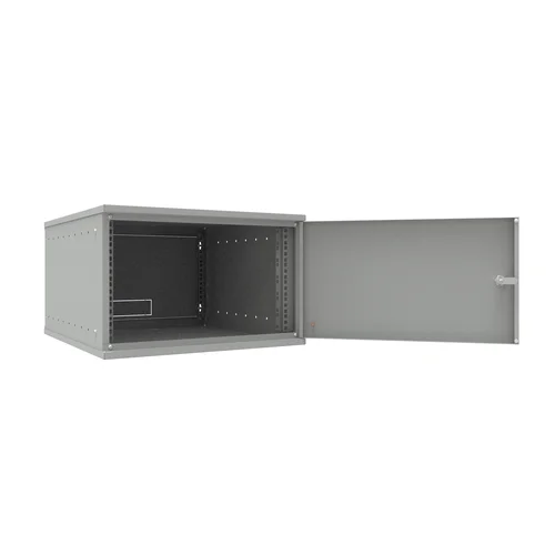 Шкаф телекоммуникационный настенный 6U, 523х600х332мм серия LITE (металлическая дверь)