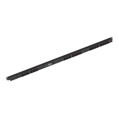 Блок розеток с функцией измерения серии SNR тип A выход 21*C13/19L и 21*C13L с фиксаторами вход 32A IEC60309 (3P+N+E)