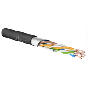 Кабель витая пара LANsens FTP, 4 пары Cat.5e, PE, outdoor, 305м