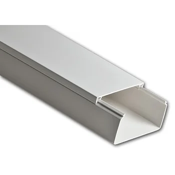 Кабель-канал 20х10 L2000 пластик с двойным замком УралПак