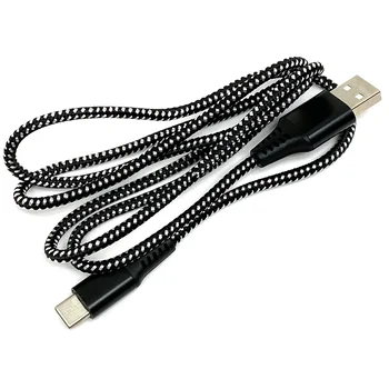 Кабель универсальный (USB - USB Type C) (черный, 1м)