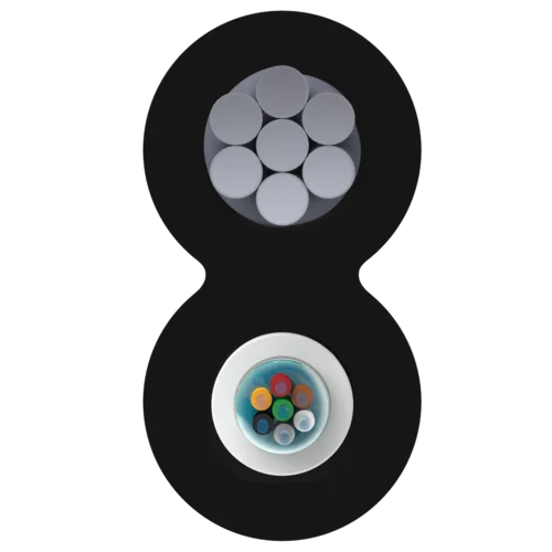 Кабель оптический Alpha Mile Mini-8, 8 волокон