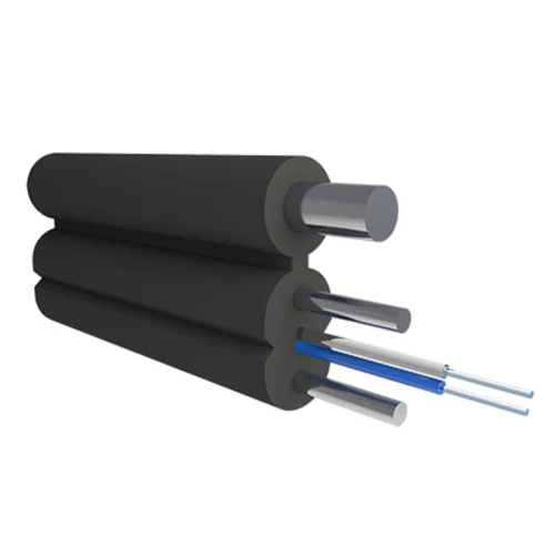 Кабель оптический Alpha Mile FTTx, с дополнительным несущим элементом (проволока 1.0 мм), 2 волокна