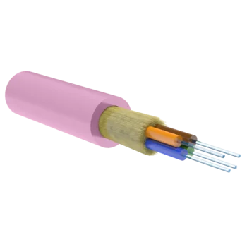 Кабель оптический Alpha Mile Distribution, 04 волокна OM4, LSZH нг(A)-HFLTx
