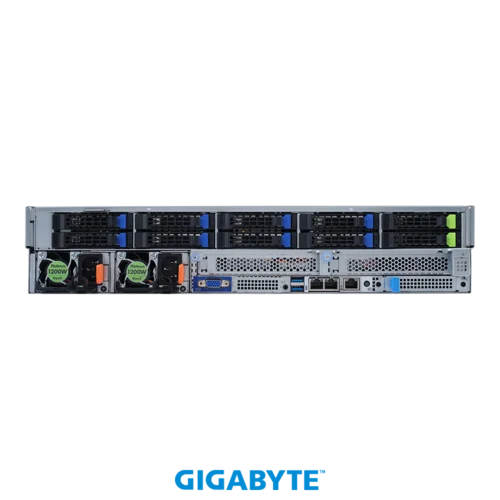 Платформа Gigabyte 2U R262-ZA0, Один процессор AMD EPYC 7003, DDR4, 40x2,5" SATA/SAS, 2x2,5 U2, 2x1000Base-T