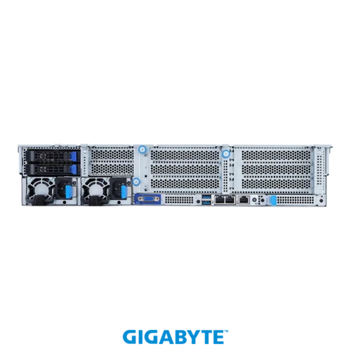 Платформа Gigabyte 2U R282-2O0, До двух процессоров Intel Xeon Scalable Gen3, DDR4, 24x2,5" HDD SATA/SAS, 2x1000Base-T