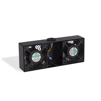 Вентиляторная панель LANsens для настенных шкафов, 2 вентилятора х 12см