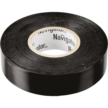 Изолента ПВХ 15мм (рул.20м) черн. NIT-B15-20/BL Navigator 71103
