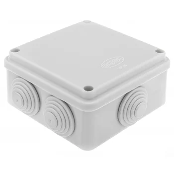 Коробка распределительная ОП 100х100х50мм IP55 6 каб. ввод DKC 53800