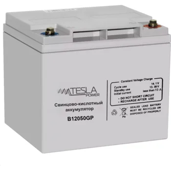 Свинцово-кислотный аккумулятор Tesla Power 12VDC 50Ач