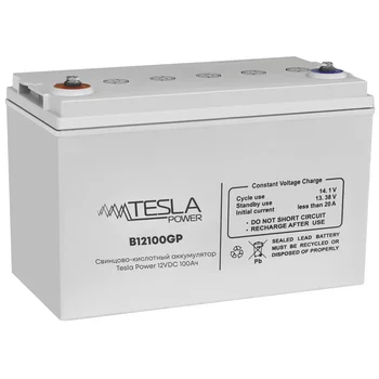 Свинцово-кислотный аккумулятор Tesla Power 12VDC 100Ач