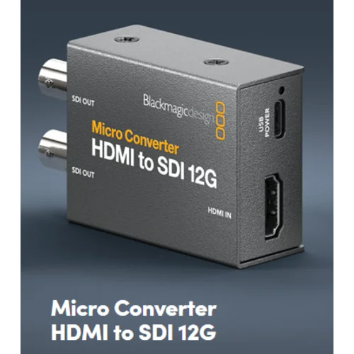 Конвертер микро HDMI в SDI 12G