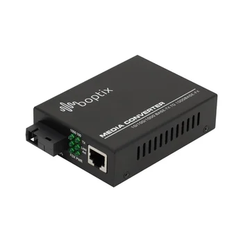 Медиаконвертер 10/100/1000-Base-T / 100/1000Base-FX, Tx/Rx: 1550/1310нм