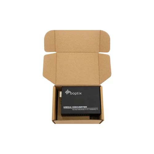 Медиаконвертер B-OptiX 10/100/1000-Base-T / 100/1000Base-FX с SFP-портом