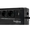 ИБП Back-Save BV Systeme Electric 400 ВА, автоматическая регулировка напряжения, 3 розетки Schuko, 230 В, 1 USB Type-A