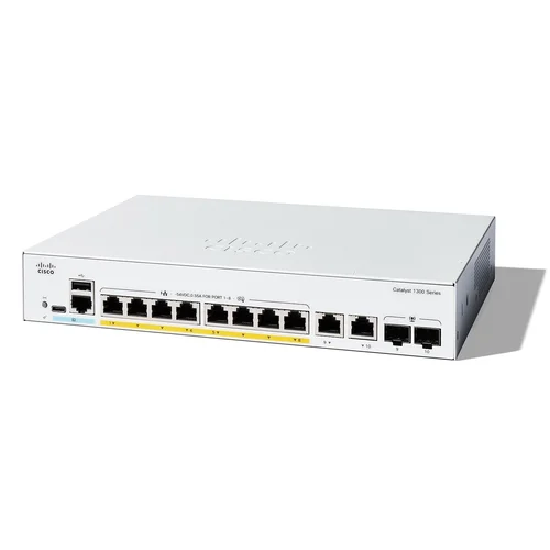 Коммутатор Cisco Catalyst C1300-8FP-2G