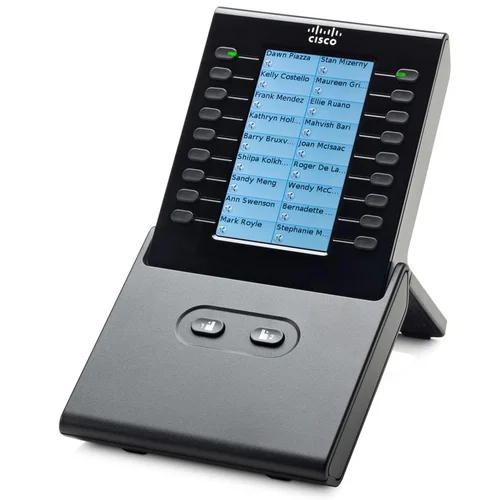 Блок расширения Cisco CP-CKEM-C для телефонных аппаратов Cisco CP-8900, CP-9900, черный