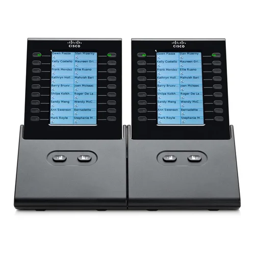 Блок расширения Cisco CP-CKEM-C для телефонных аппаратов Cisco CP-8900, CP-9900, черный