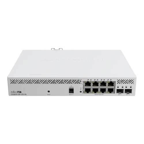 Коммутатор MikroTik Cloud Smart Switch CSS610-8P-2S+IN