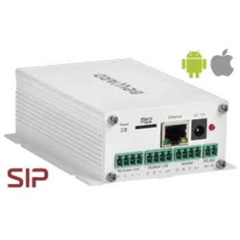 Преобразователь DK103MP одно- и многоабонентных аналоговых домофонов в IP, PoE 802.3 af