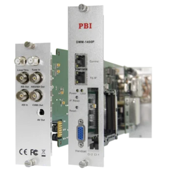 Модуль профессионального IRD приемника PBI DMM-1400P-32IP-T для цифровой ГС PBI DMM-1000