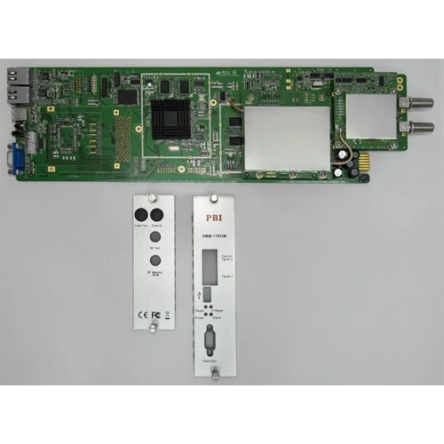 Модуль профессионального IPTV приёмника и двойного аналогового модулятора PBI DMM-1701IM-04
