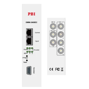 Модуль 4х канального H.264 HD/SD кодера/траснкодера PBI DMM-2410EC-S для цифровой ГС PBI DMM-1000
