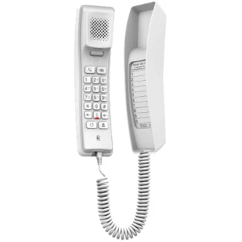 IP-телефон H2U отельный, белый, 2 аккаунта, PoE, без б/п