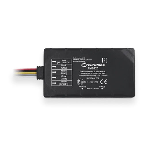 FMB920 GPS контроллер местонахождения и состояния транспорта