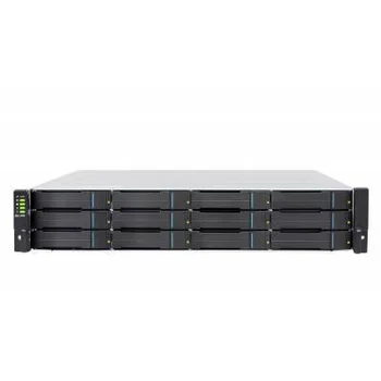 Система хранения данных Infortrend GS2012RCF-D (2xCtrl, до 12xHDD, 2xSAS12G внеш., 4x4GB, 8x1G портов iSCSI)