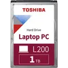 Жесткий диск Toshiba SATA-III 1Tb HDWL110UZSVA Notebook L200 Slim (5400rpm) 128Mb 2.5"