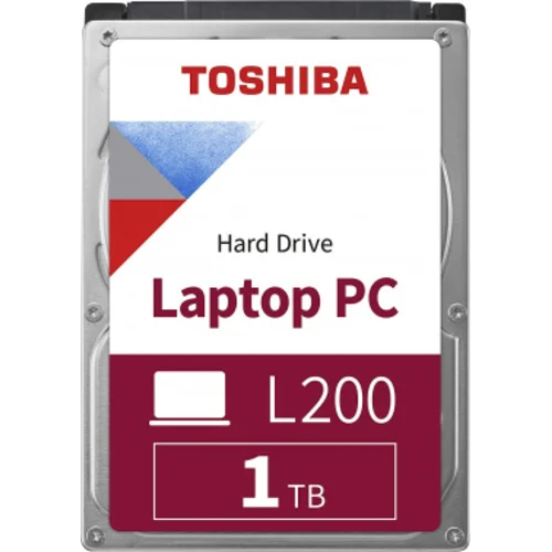 Жесткий диск Toshiba SATA-III 1Tb HDWL110UZSVA Notebook L200 Slim (5400rpm) 128Mb 2.5"