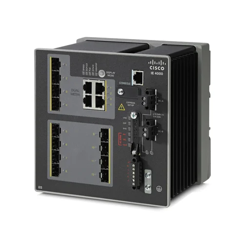 Промышленный коммутатор Cisco IE-4000-8GS4G-E